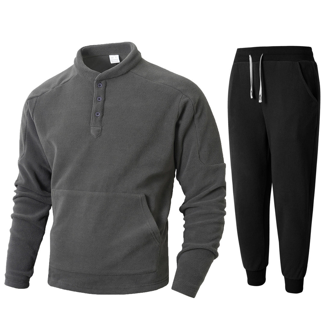 Herren Fleece Freizeitanzug EB