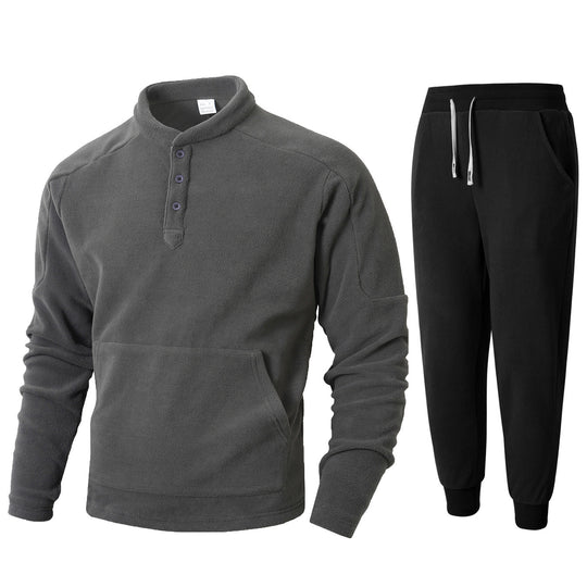 Herren Fleece Freizeitanzug EB