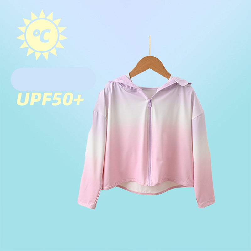 Damen UV-Schutzjacke mit Kapuze und feuchtigkeitsregulierenden Eigenschaften EB