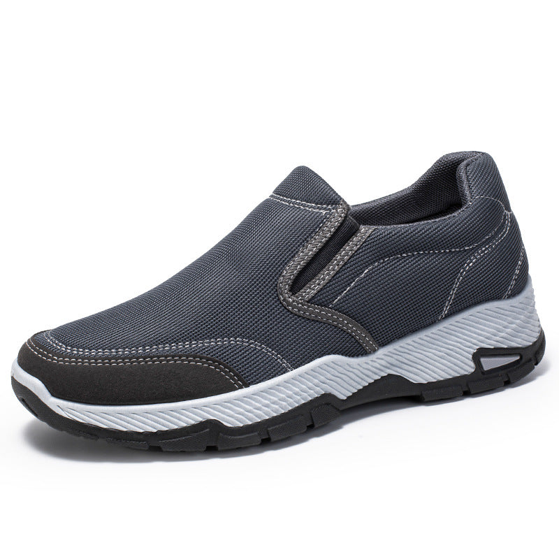 Damen Bequeme Slip-On Sportschuhe mit rutschfester Sohle EB