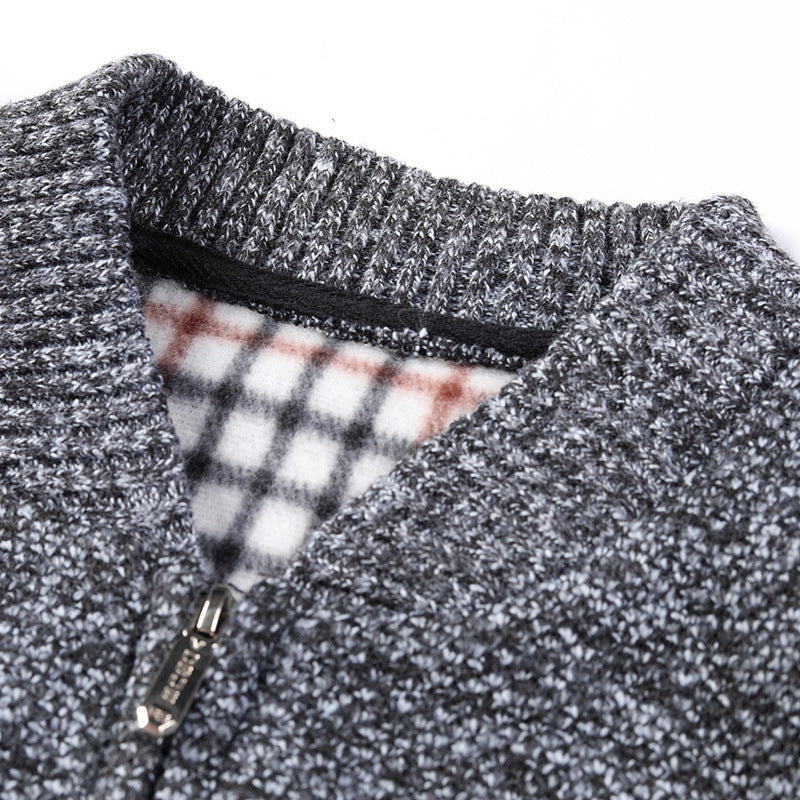 Herren sportlicher Strickcardigan mit modernem Design EB