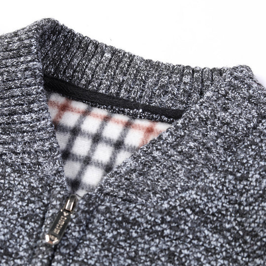 Herren sportlicher Strickcardigan mit modernem Design EB