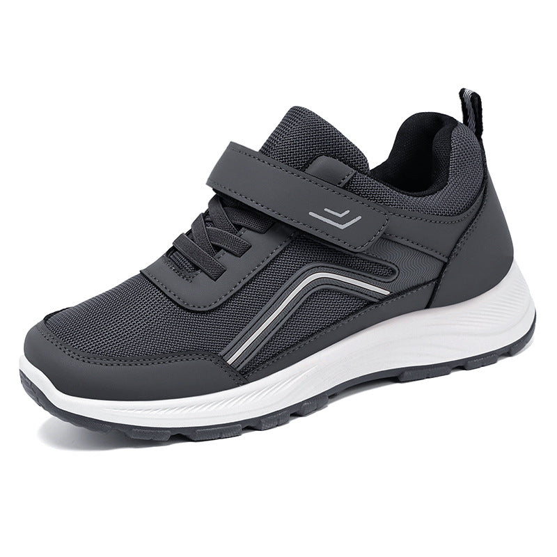 Damen Sportliche Sneakers mit verstellbarem Klettverschluss und atmungsaktivem Mesh-Obermaterial EB