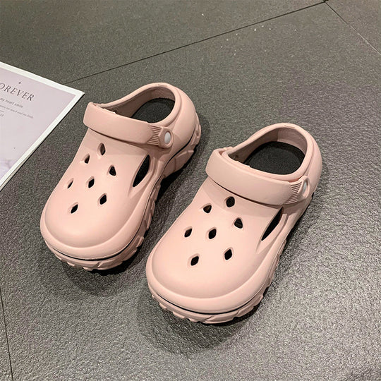 Damen Komfortable Clogs mit rutschfester Sohle EB