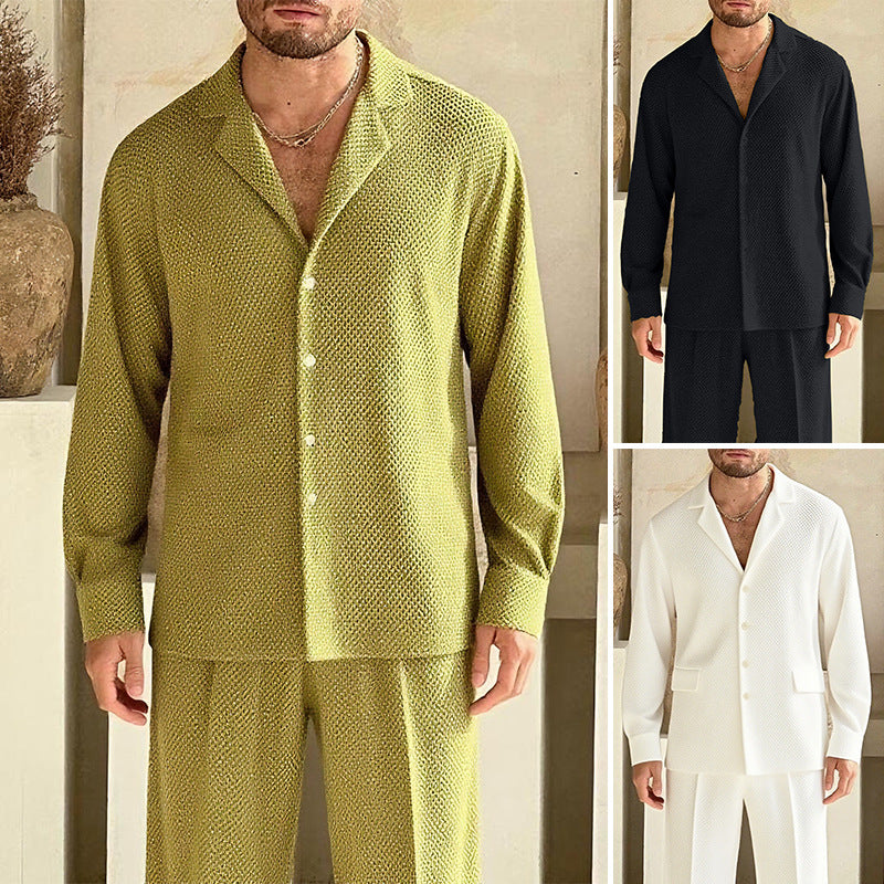 Herren modisches Lounge-Set aus atmungsaktivem Material EB
