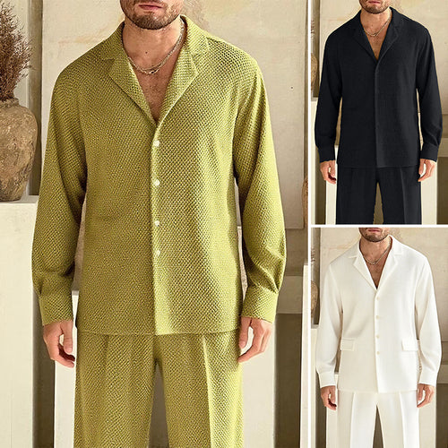 Herren modisches Lounge-Set aus atmungsaktivem Material EB