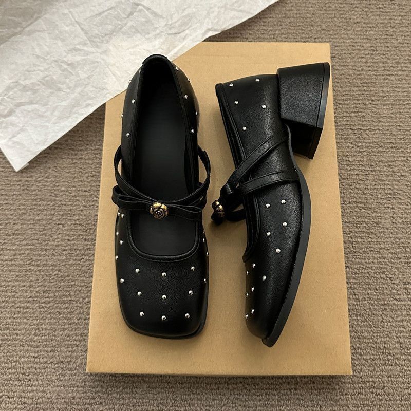 Damen elegante Schnürschuhe mit modischen Strassverzierungen EB