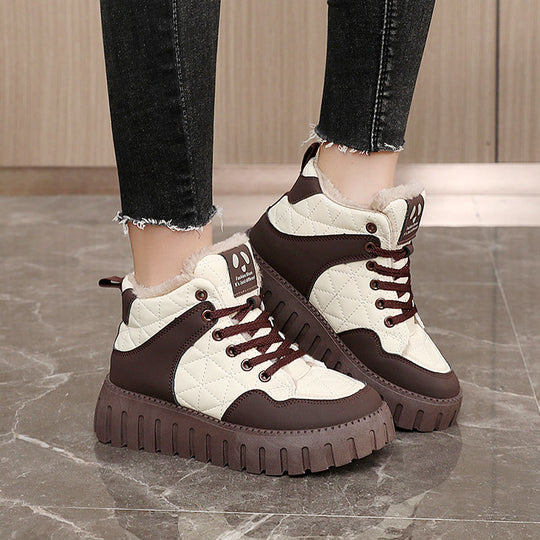 Damen Winterstiefel mit kuscheligem Innenfutter und rutschfester Sohle EB