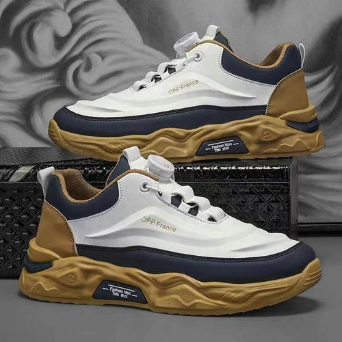 Damen moderne Chunky Sneakers mit optimaler Dämpfung und rutschfester Laufsohle EB