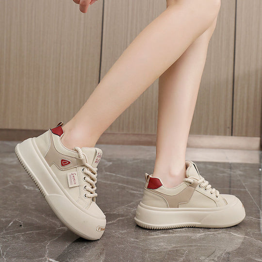 Damen Komfortable Sneakers mit atmungsaktiver Obermaterialstruktur und rutschfester Sohle EB