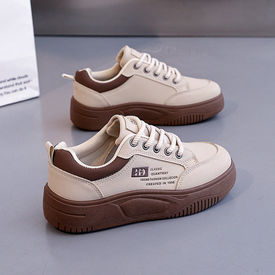 Damen Sneakers mit dickem Komfortprofil und atmungsaktiver Sohle EB