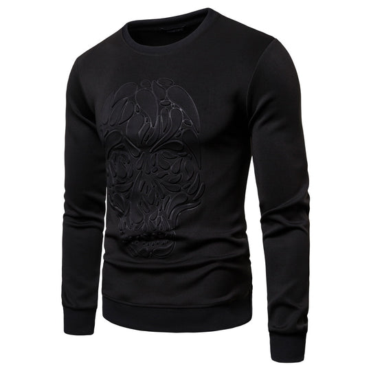 Herren Sweatshirt mit einzigartigem Totenkopfdesign EB
