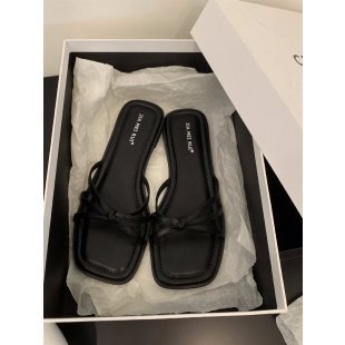 Damen elegante Flachsandalen mit modischem Riemen-Design EB