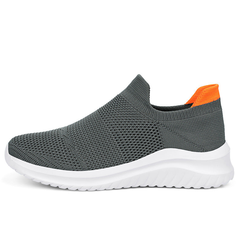 Damen Atmungsaktive Slip-On Sneakers mit stoßdämpfender Sohle EB