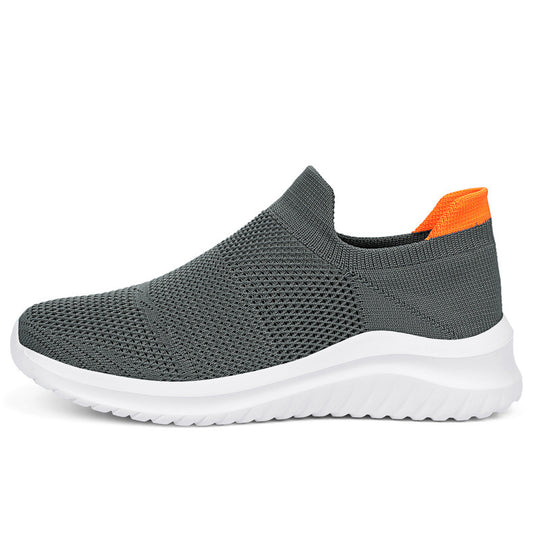 Damen Atmungsaktive Slip-On Sneakers mit stoßdämpfender Sohle EB