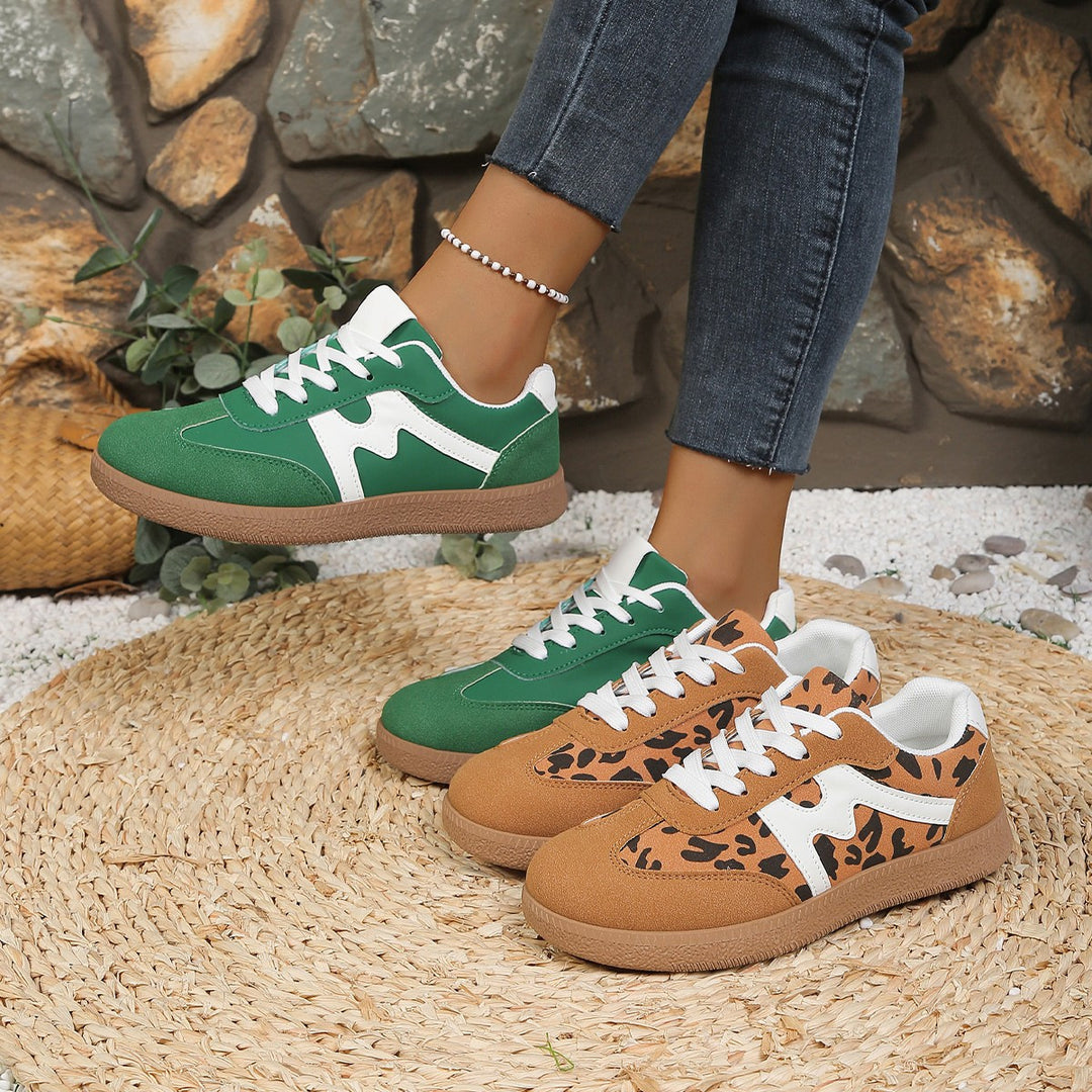 Damen Freizeitschuhe mit rutschfester Gummisohle und atmungsaktivem Obermaterial EB