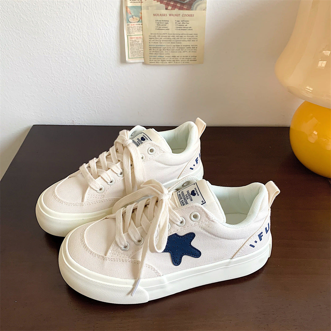 Damen Leinensneakers mit komfortabler Innensohle und modischem Design EB