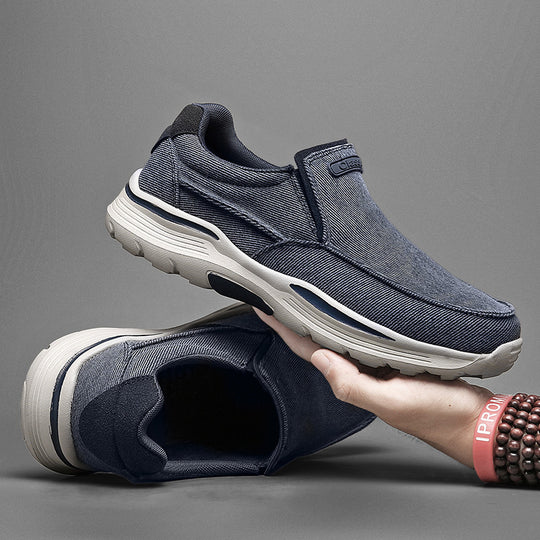 Damen Freizeit Slip-On Sneakers mit flexiblem Obermaterial EB