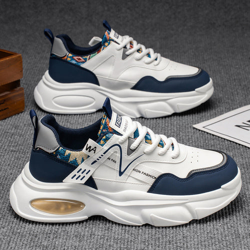 Damen Sportliche Chunky Sneakers mit atmungsaktivem Mesh-Obermaterial und gepolsterter Sohle EB