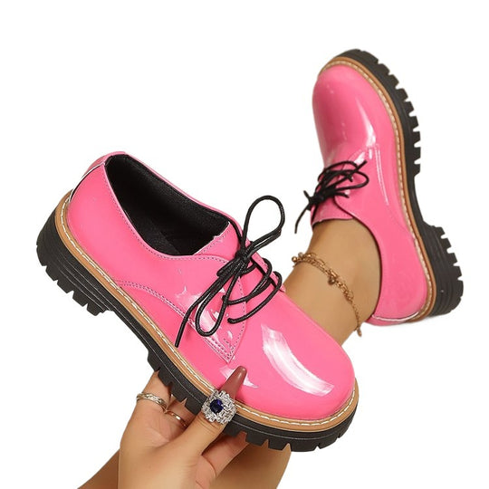 Damen Elegante und modische Schnürschuhe EB