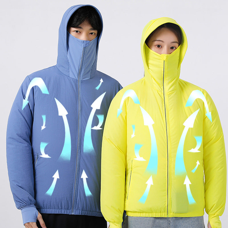 Herren multifunktionale Jacke mit Kühl- und Heizsystem R&B