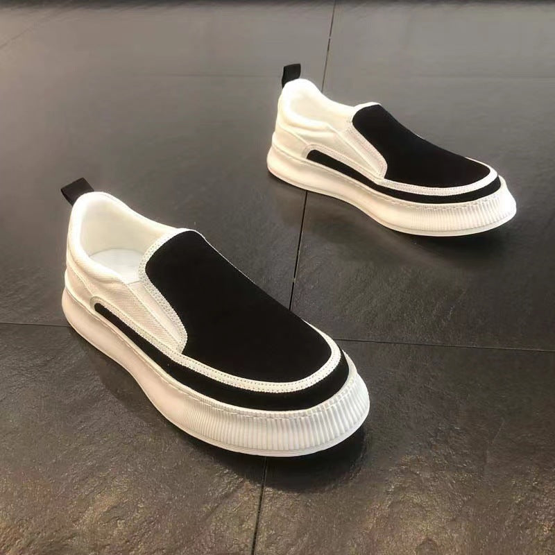 Damen Slip-On Sneakers mit innovative Oberflächentechnologie und rutschfester Sohle EB