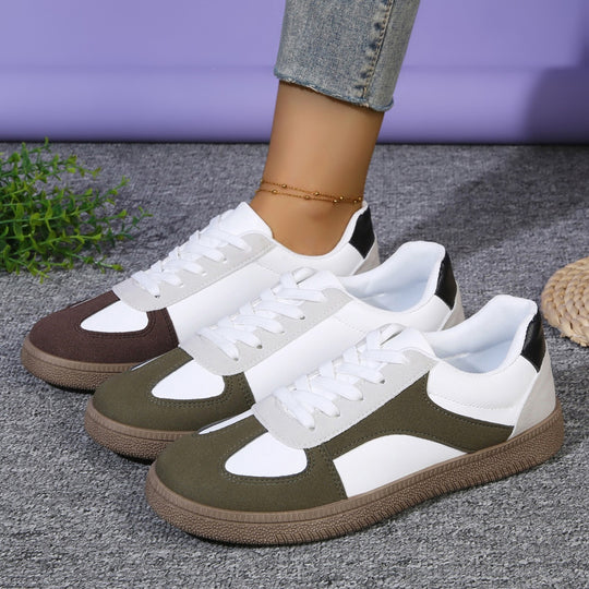 Damen Sportliche Sneaker mit modischem Design und rutschfester Sohle EB