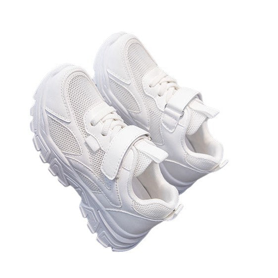 Damen Sportliche Sneaker mit praktischem Klettverschluss und atmungsaktiver Mesh-Oberfläche EB