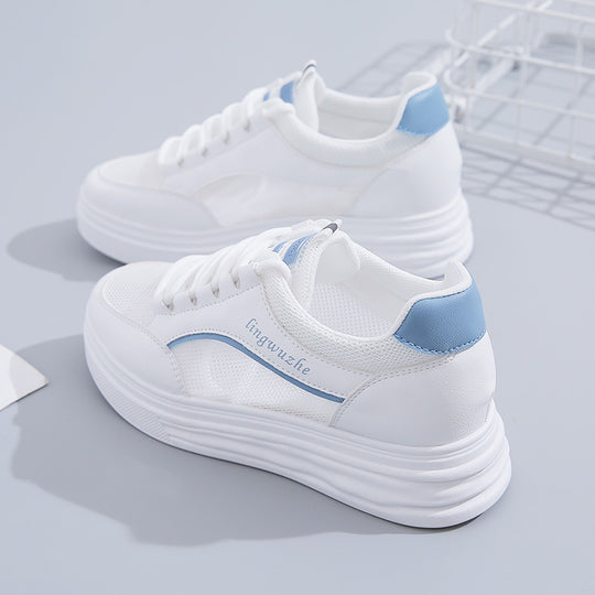 Damen Lifestyle Sneakers mit atmungsaktiver Mesh-Oberfläche und bequemer Dämpfung EB