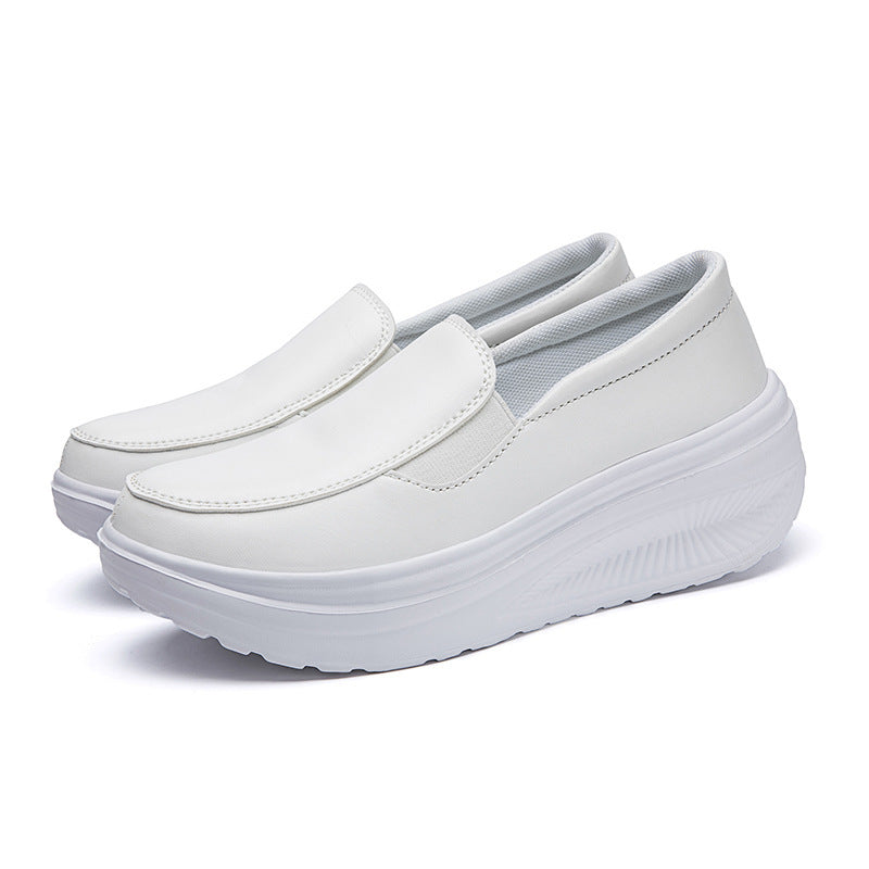 Damen Komfortable Slip-On Sneakers mit gepolsterter Sohle EB