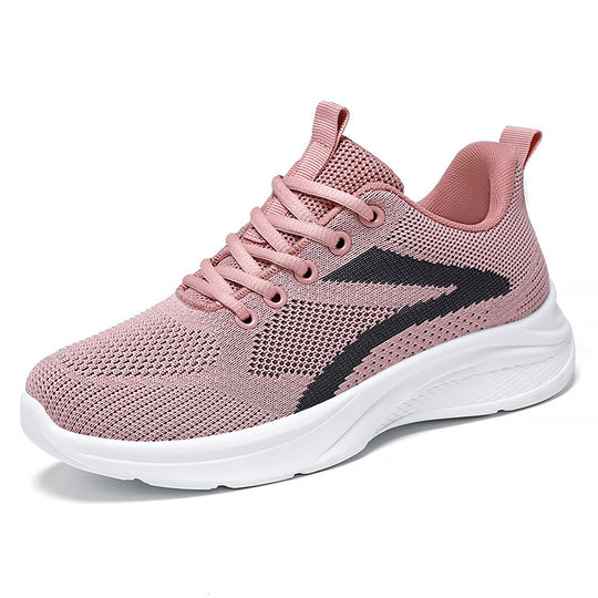 Damen Atmungsaktive Komfort-Sneaker mit flexibler Sohle EB