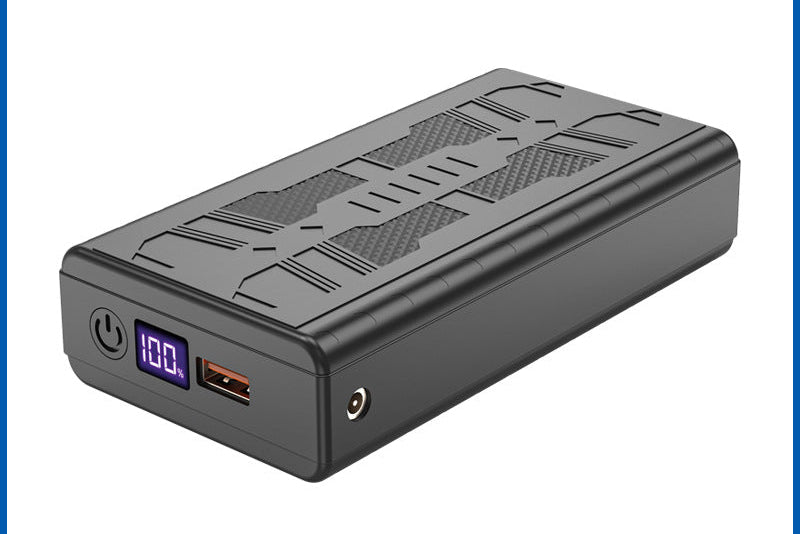 Unisex nan tragbare Fahrzeug-Starthilfe Powerbank mit USB-Ausgang und LED-Display R&B
