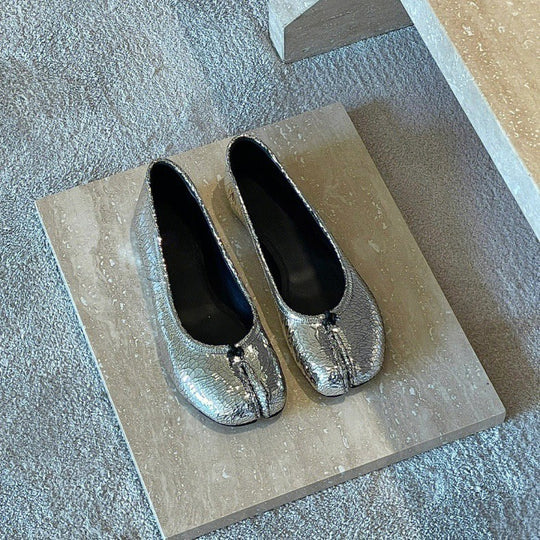 Damen Ballerinas mit dekorativer Schleifenapplikation EB