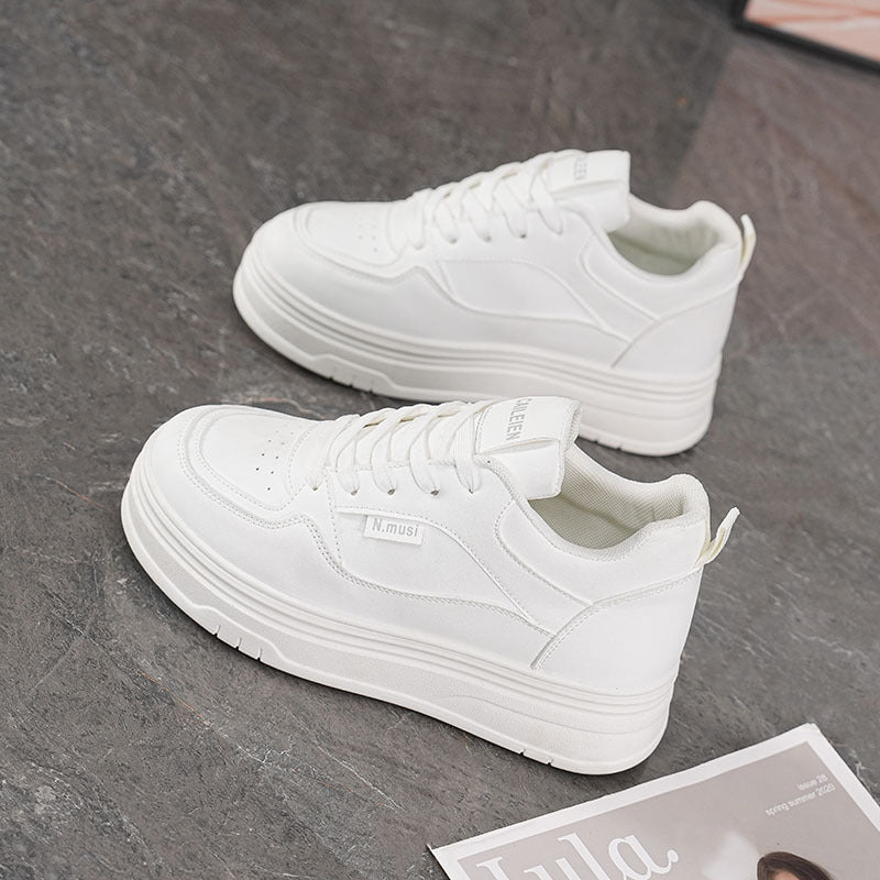 Damen Sportliche Chunky Sneakers mit dicker Laufsohle EB
