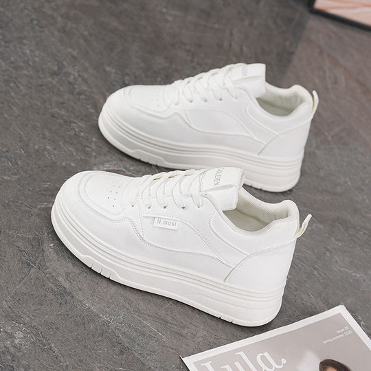 Damen Sportliche Chunky Sneakers mit dicker Laufsohle EB