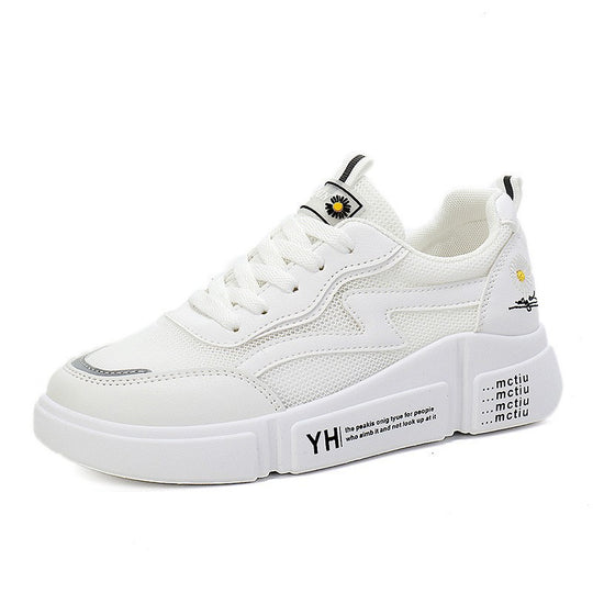 Damen Sportliche Sneaker mit atmungsaktivem Mesh-Obermaterial und komfortabler Dämpfung EB