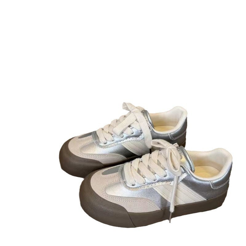 Damen Sportliche Sneakers mit atmungsaktivem Obermaterial und rutschfester Laufsohle EB