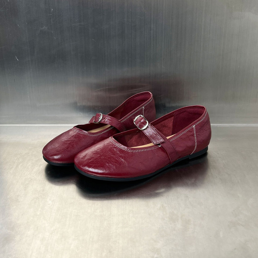 Damen elegante Slipper mit modischem Schnallenverschluss EB