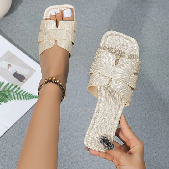 Damen Elegante Riemensandalen mit modischem Schnitt EB