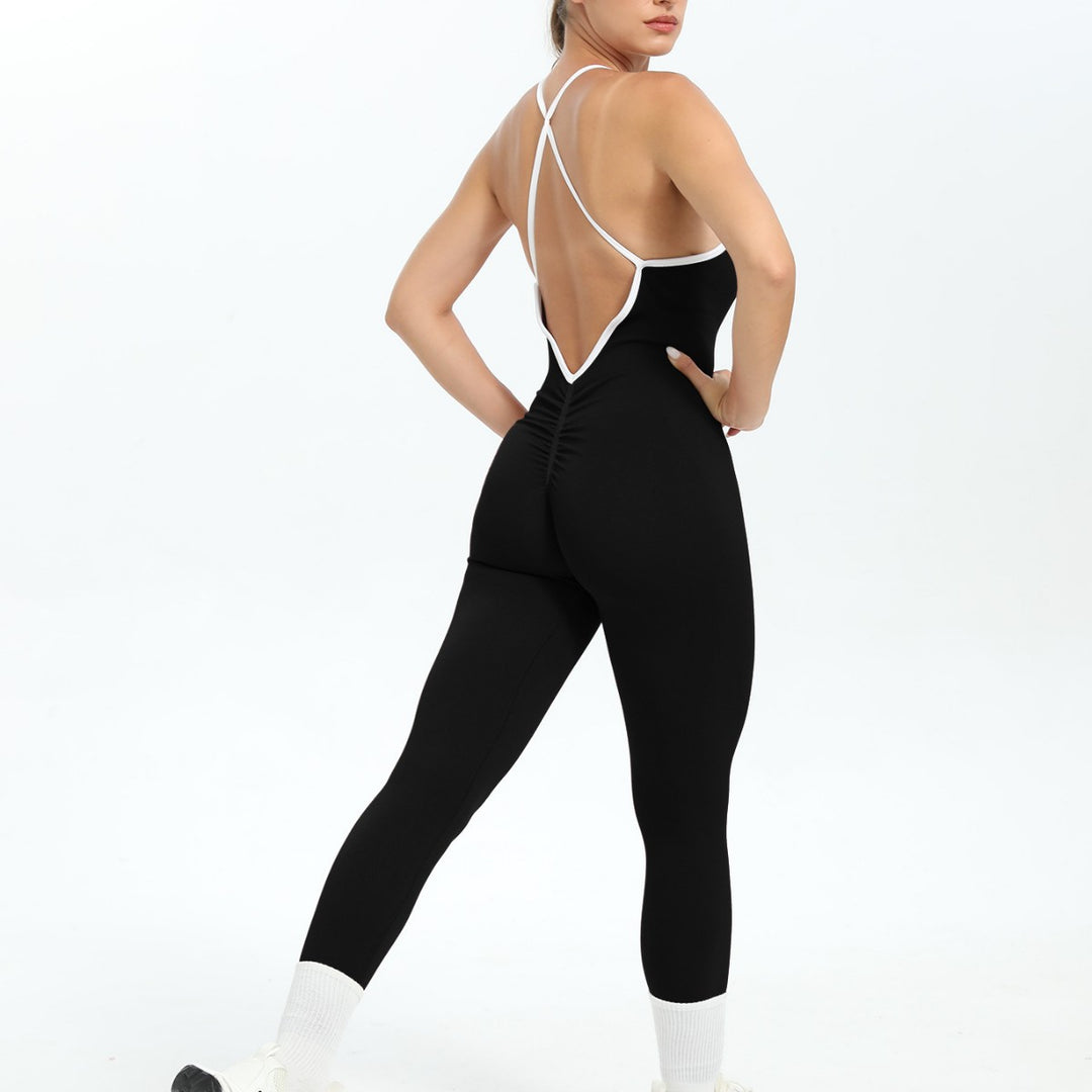 Damen Bodysuit mit Racerback-Design und nahtloser Verarbeitung EB