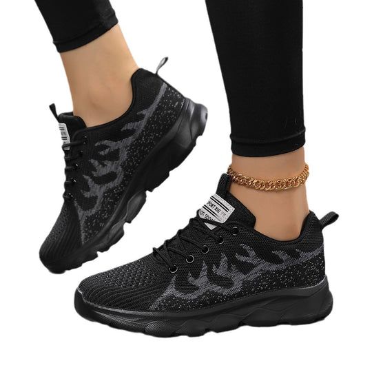 Damen Sportliche Lauf-Sneaker mit atmungsaktivem Obermaterial und rutschfester Sohle EB