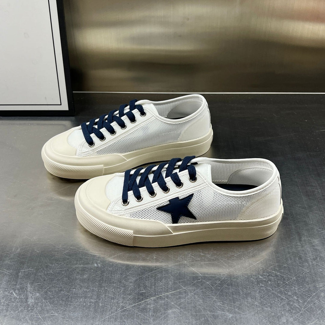 Damen Atmungsaktive Sneakers mit stylischem Mesh-Obermaterial und gemütlicher Innensohle EB