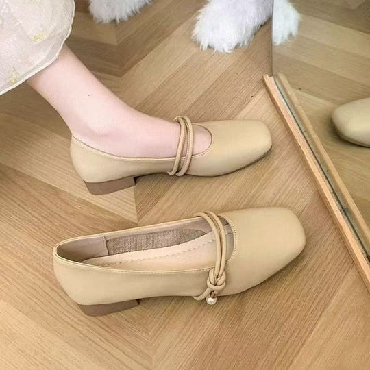 Damen Ballerinas mit elegantem Knoten und komfortablem Fußbett EB