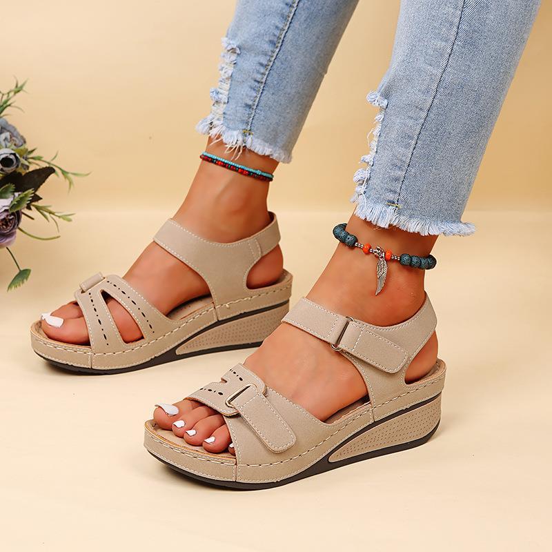 Damen bequeme Clogs mit verstellbaren Riemen und anatomischem Fußbett EB