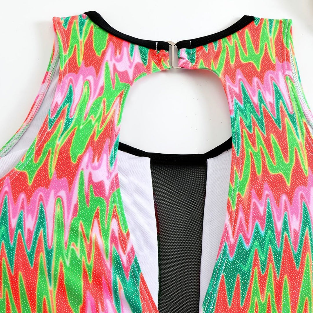 Damen Schwimmanzug mit modischem Cut-Out EB