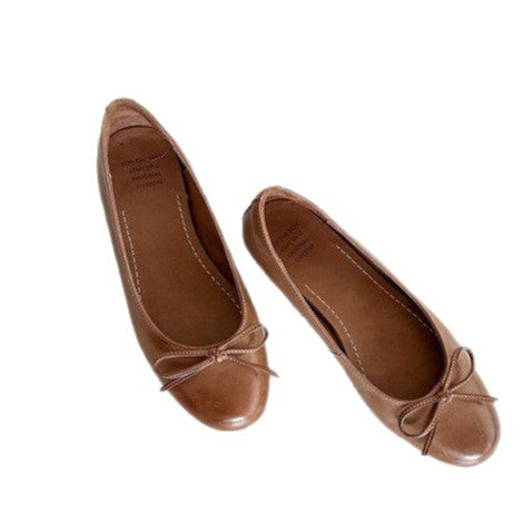Damen Ballerinas mit dekorativem Schleifenakzent und ergonomischer Innensohle EB