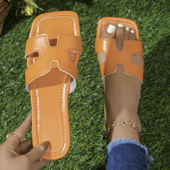 Damen Sandalen mit geschmackvollem Design und komfortablem Absatz EB