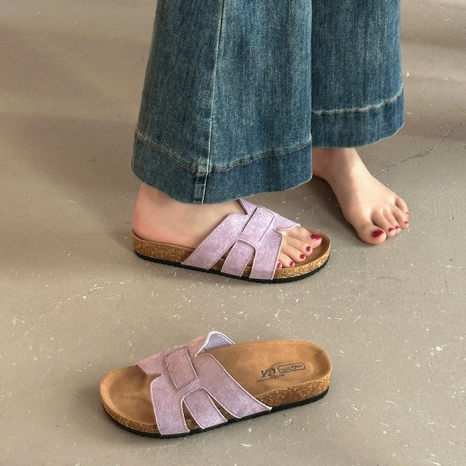Damen Clogs mit geflochtenem Design und anatomisch geformtem Fußbett EB