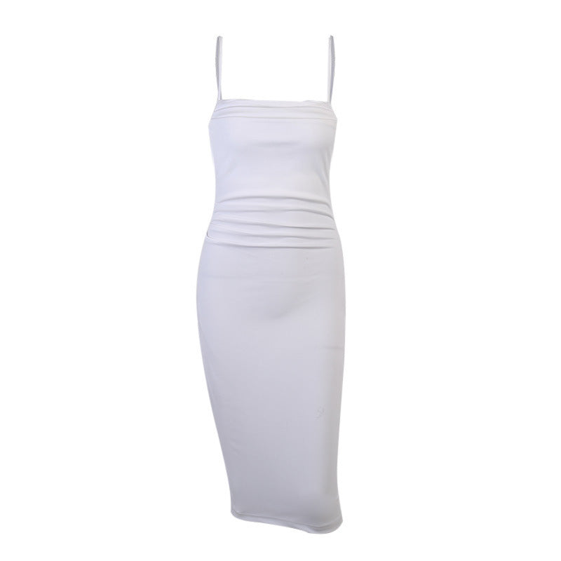 Damen Körperbetontes Midi-Kleid EB