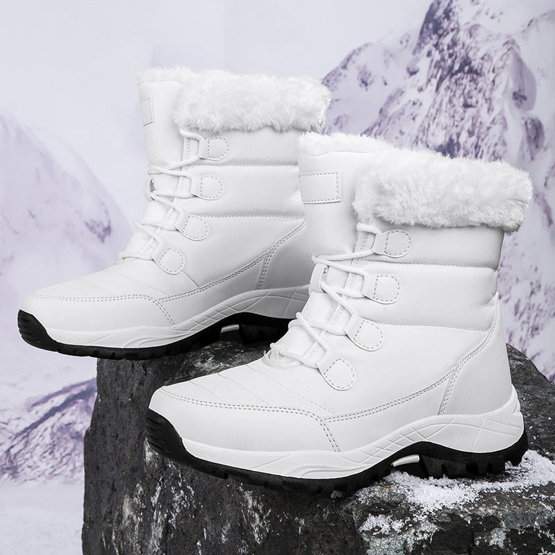 Damen Winterstiefel mit rutschfester Sohle und wärmendem Innenfutter EB
